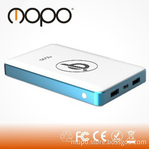the bigger power bank with wireless transmitter , with 4000mAh battery